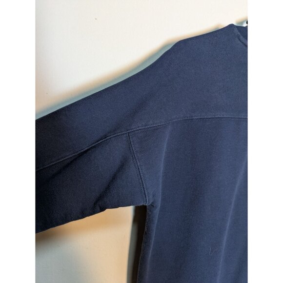 Miles By Madewell Star Printed Navy Sweatshirt Size L - Picture 8 of 9